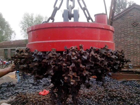 吊运废钢用起重电磁吸盘